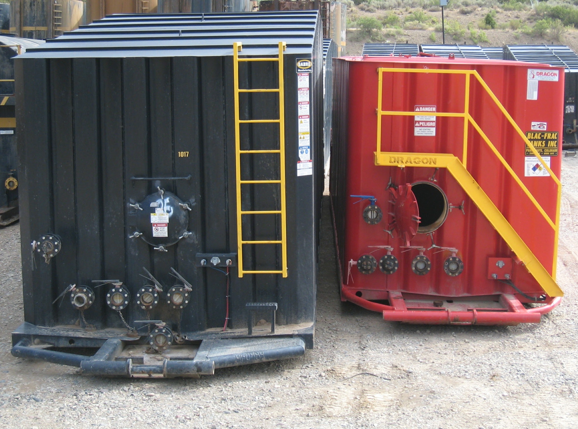 frac tank rentals